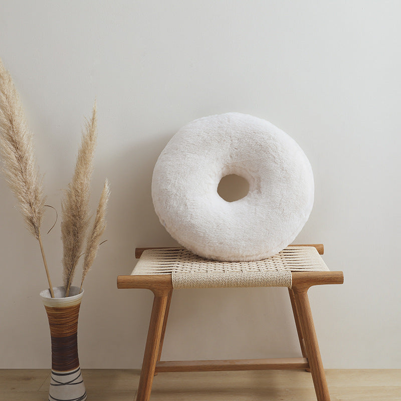 Scandinavisch Wit Velvet Sierkussen B