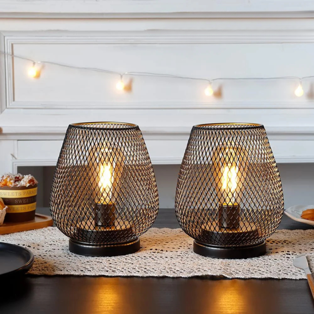 Draadloze LED Lantaarn – Dimbaar voor Binnen en Buiten