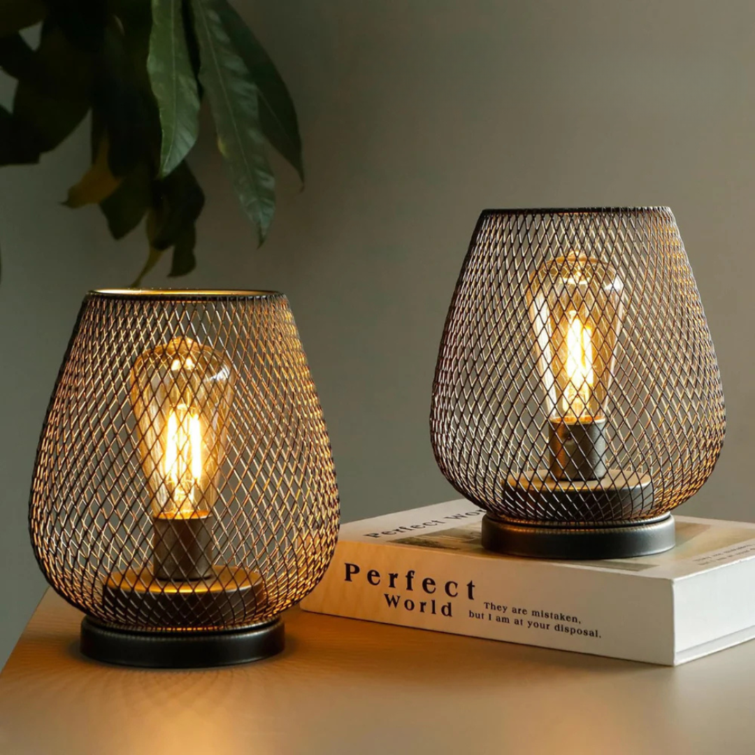 Draadloze LED Lantaarn – Dimbaar voor Binnen en Buiten