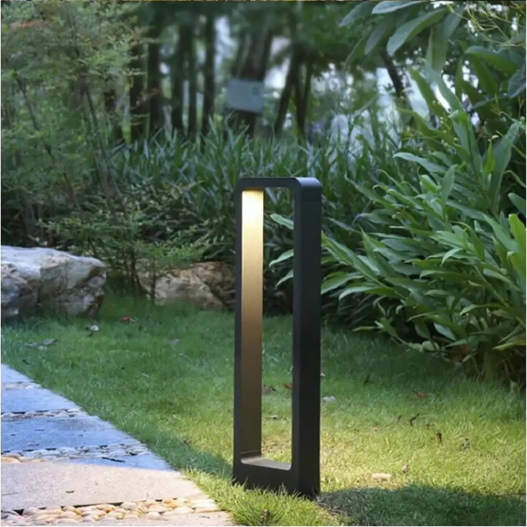 Moderne Buitenlamp Zwart LED Buiten van Aluminium