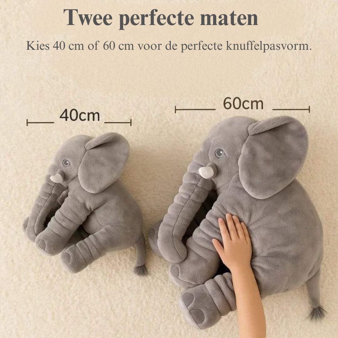 Baby Olifant Knuffel Kussen Pluche Speelgoed