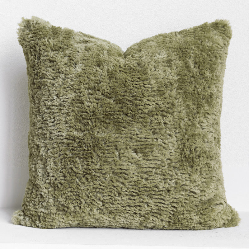 Zacht Bankkussentje met Verenvulling 45 x 45cm Bosgroen