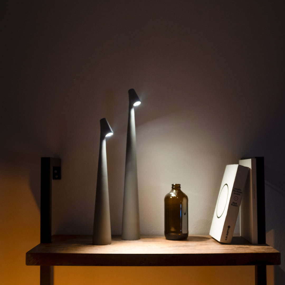 Elegante Oplaadbare Draadloze Tafellamp - Dimbare LED Nachtkast Lampje