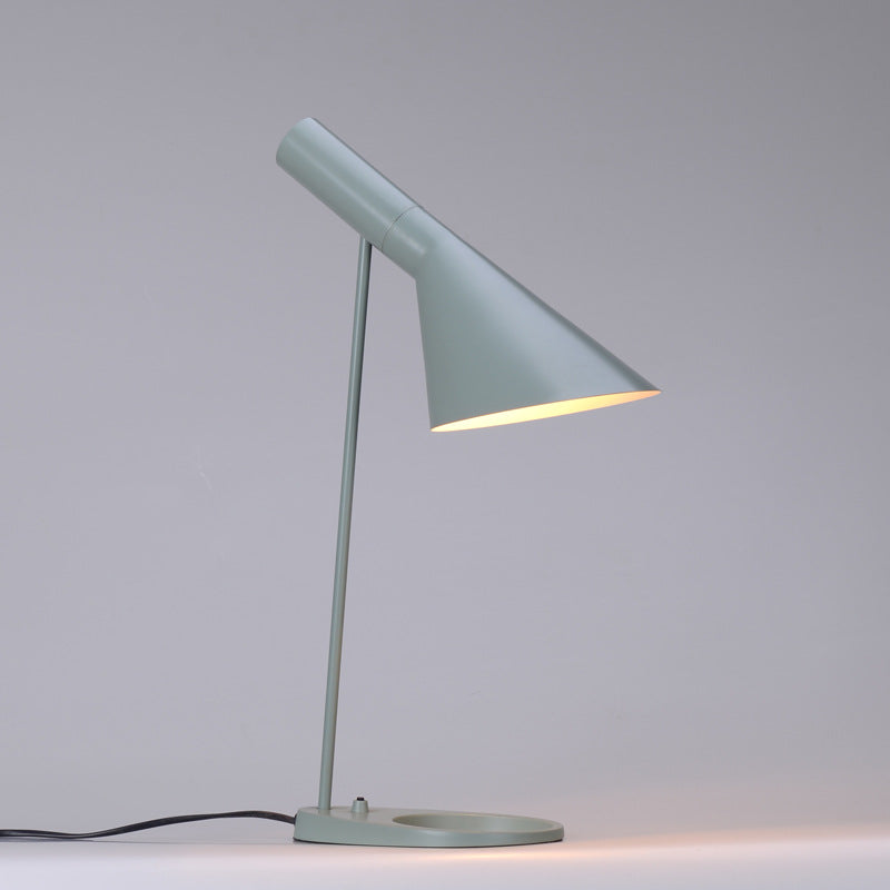 Moderne Tafellamp met Verstelbare Nek Lichtgroen