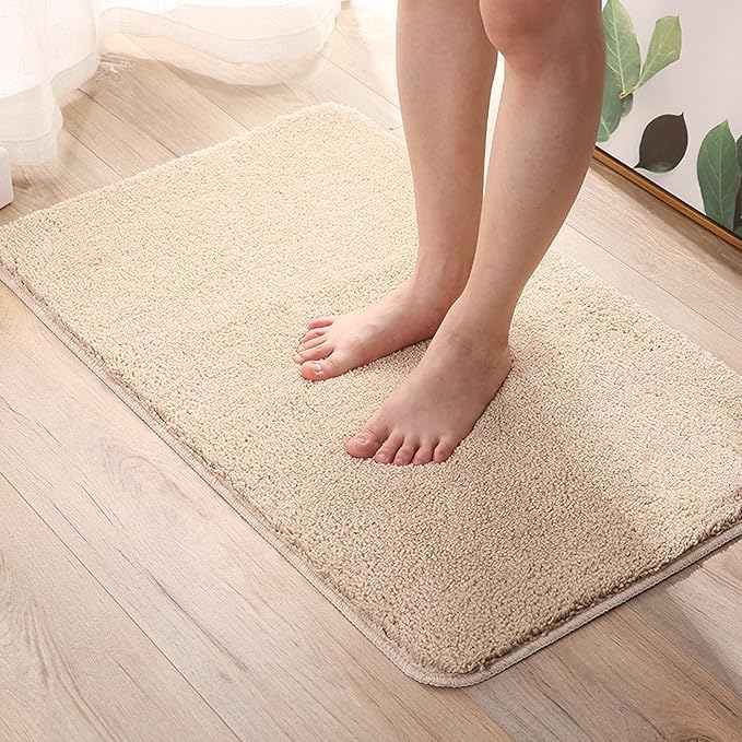 Antislip Badkamermat met Hoge Absorptie en Zacht Pluche Ontwerp 0