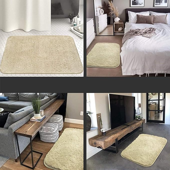 Antislip Badkamermat met Hoge Absorptie en Zacht Pluche Ontwerp 6
