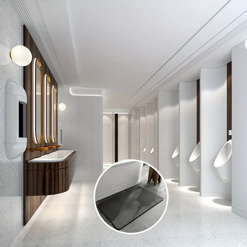 Antislip Badmat met Sneldrogend Oppervlak en Rubberen Onderkant