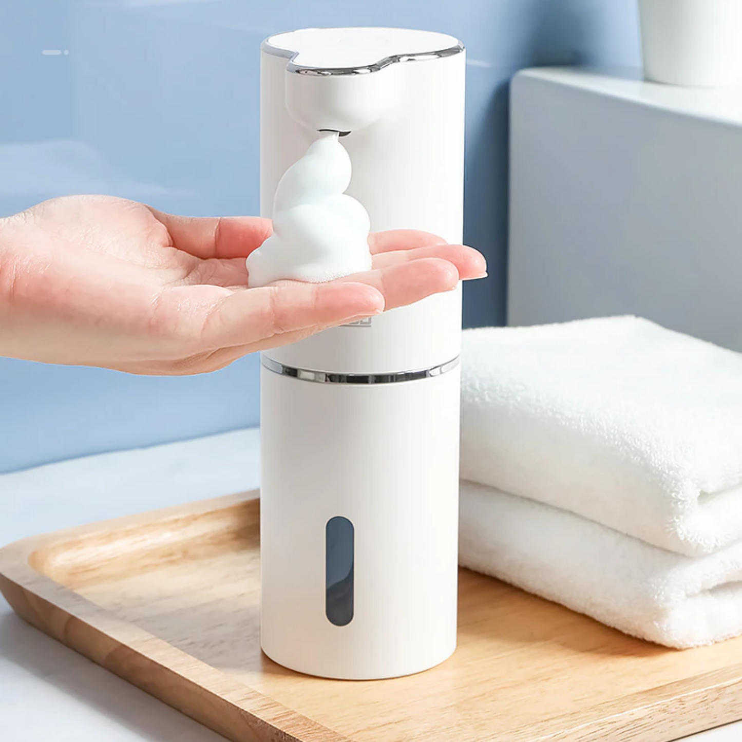 Automatische Zeepdispenser met Bewegingssensor – Hygiënische Zeeppomp voor Keuken en Badkamer 4