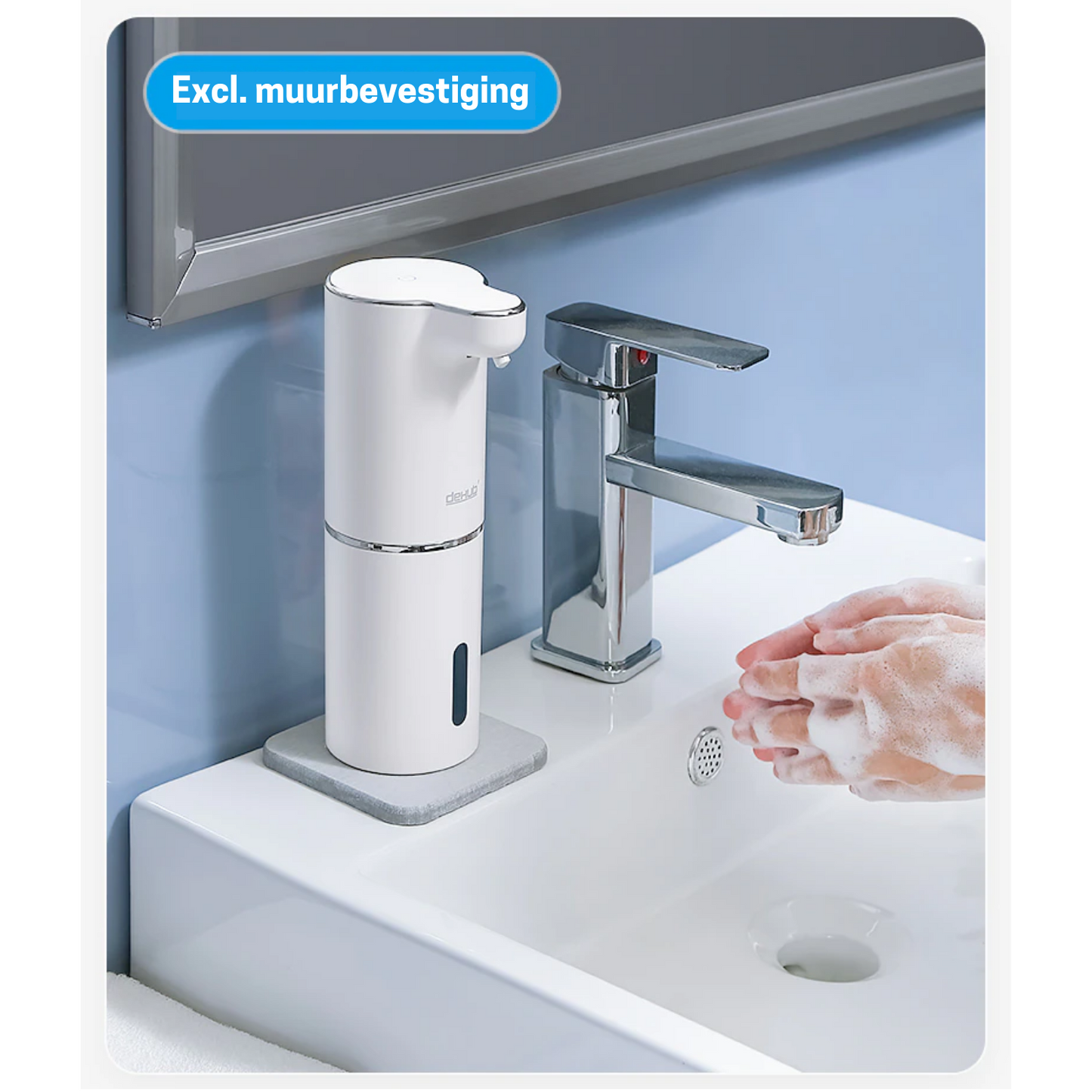 Automatische Zeepdispenser met Bewegingssensor – Hygiënische Zeeppomp voor Keuken en Badkamer 8