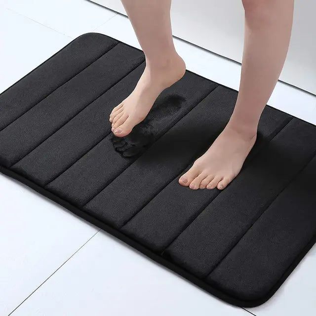 Badmat Antislip van Koraal Fluweel met Superabsorptie en Elegant Ontwerp 6