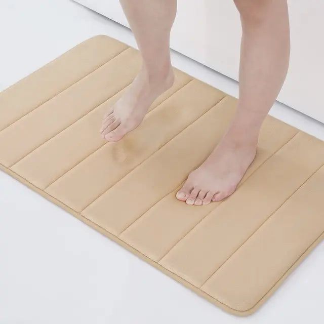 Badmat Antislip van Koraal Fluweel met Superabsorptie en Elegant Ontwerp 7