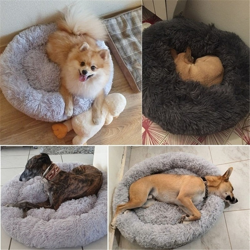 Fluffy Donut Hondenmand en Kattenmand