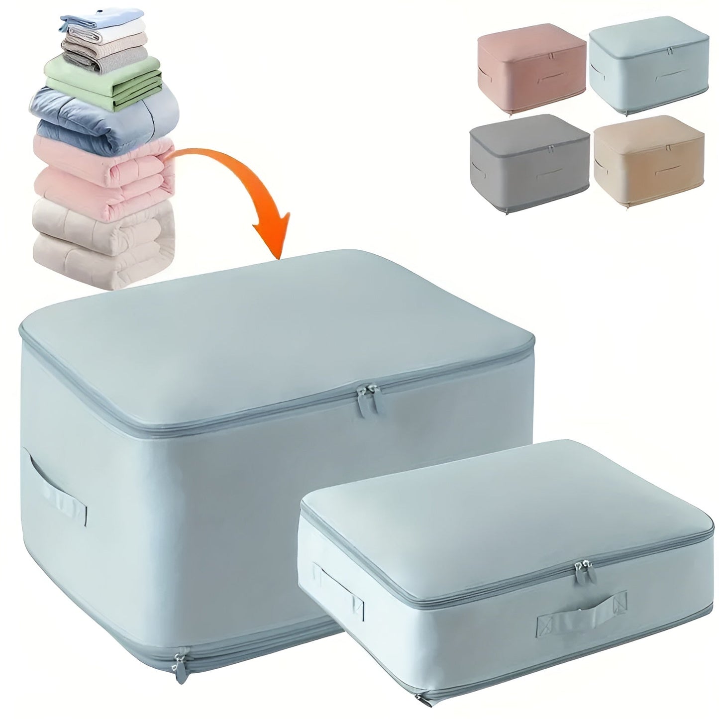 Compressiezak voor Kleding en Beddengoed – Ruimtebesparende Oplossing voor Efficiënte Opslag 8