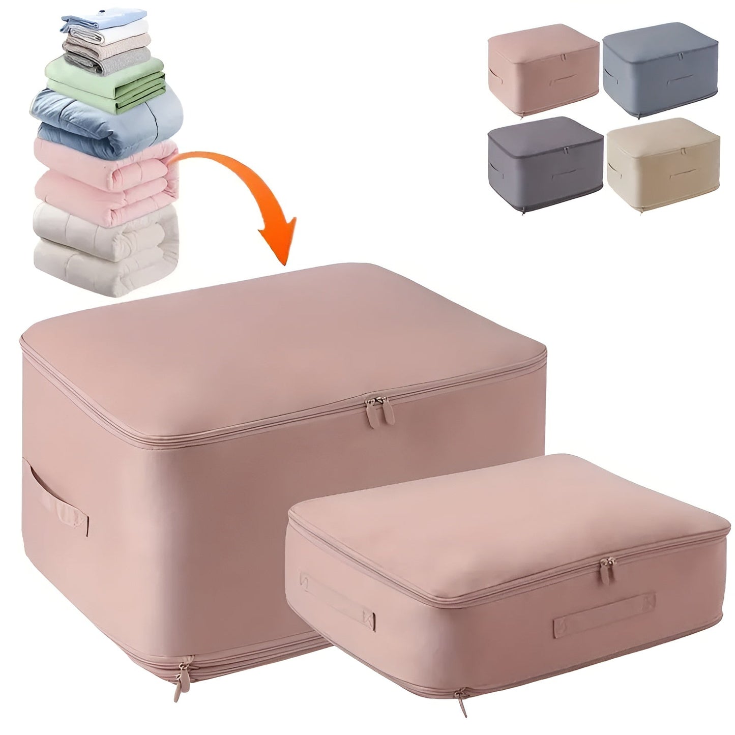 Compressiezak voor Kleding en Beddengoed – Ruimtebesparende Oplossing voor Efficiënte Opslag 9