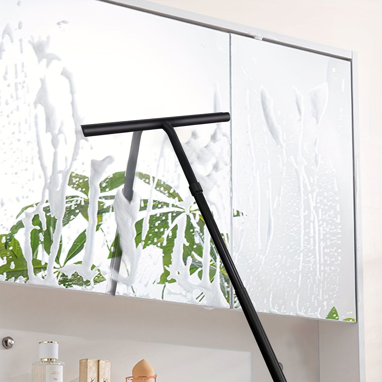 Deluxe Telescopische Douchewisser met Uitschuifbare Steel tot 120 cm voor Efficiënt Schoonmaken 3