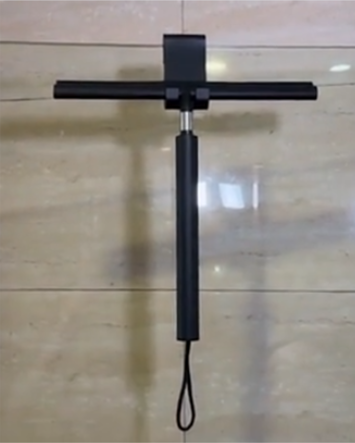 Deluxe Telescopische Douchewisser met Uitschuifbare Steel tot 120 cm voor Efficiënt Schoonmaken 7