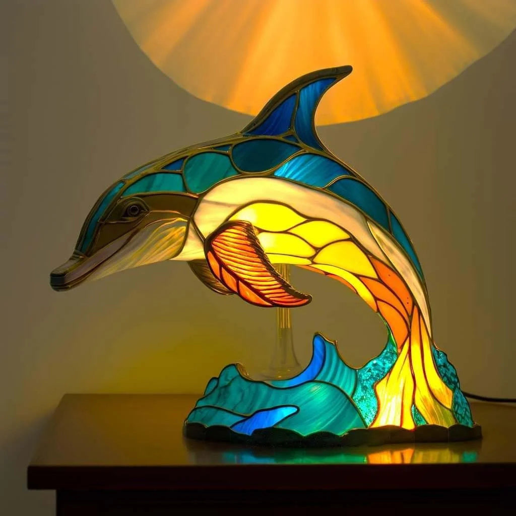 Magische Tafel Dierenlamp Dolfijn
