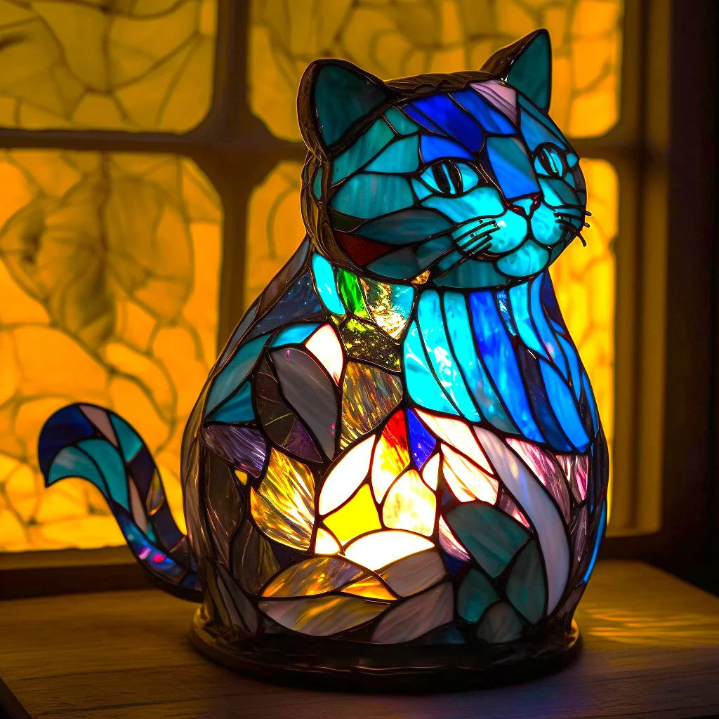 Magische Tafel Dierenlamp Kat