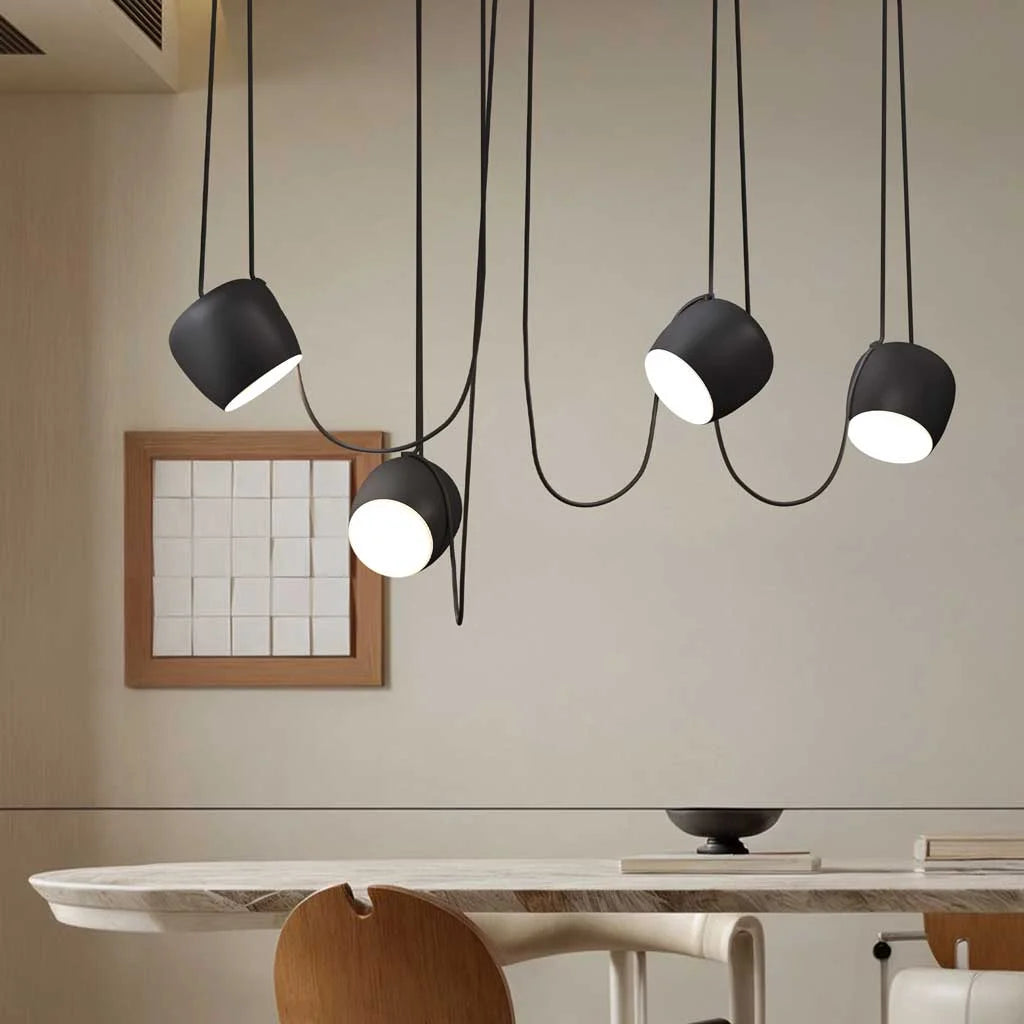 Dimbare Hanglamp voor Woonkamer en Eettafel – Modern Design in Metaal en Glas 13