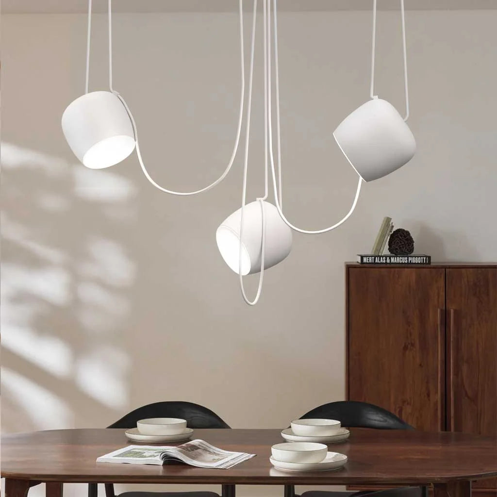 Dimbare Hanglamp voor Woonkamer en Eettafel – Modern Design in Metaal en Glas 14