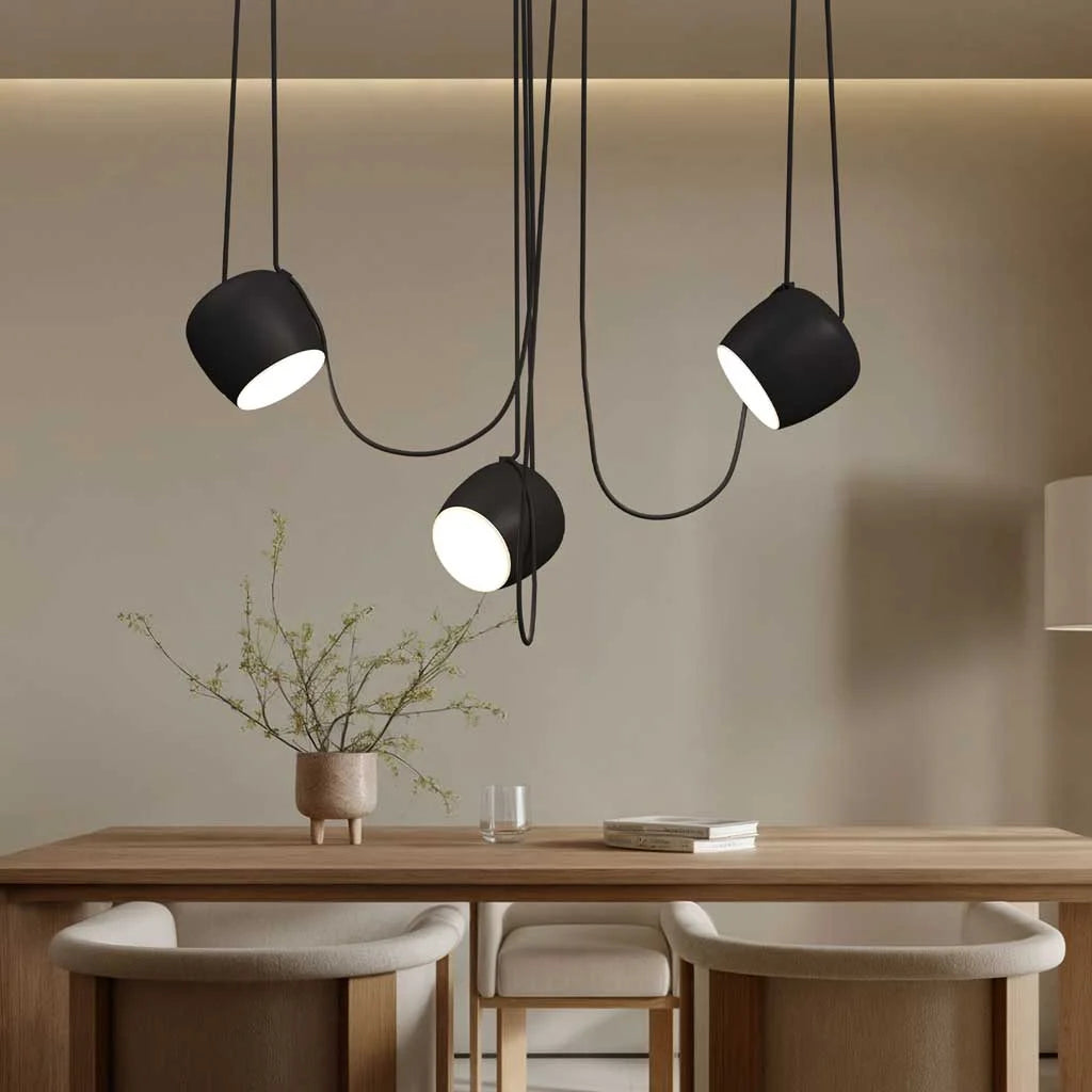 Dimbare Hanglamp voor Woonkamer en Eettafel – Modern Design in Metaal en Glas 15