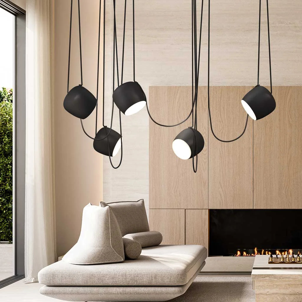 Dimbare Hanglamp voor Woonkamer en Eettafel – Modern Design in Metaal en Glas 16