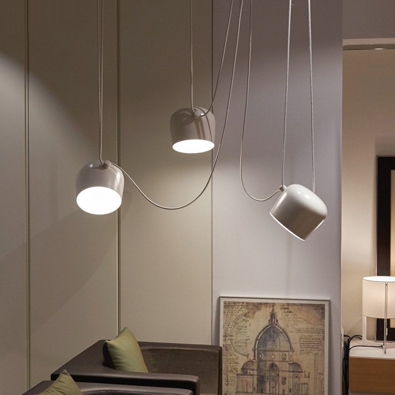Dimbare Hanglamp voor Woonkamer en Eettafel – Modern Design in Metaal en Glas 3