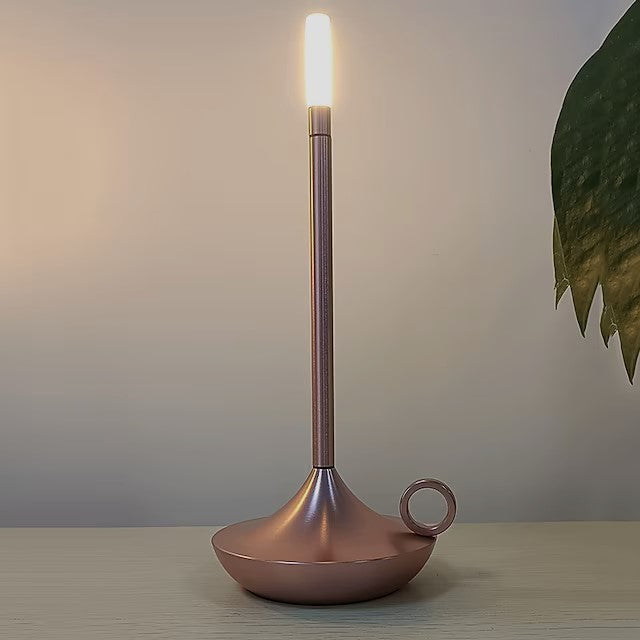 Dimbare LED Kaars met USB Oplaadbare Accu – Elegante Elektrische Kaars voor Sfeervolle Verlichting 10