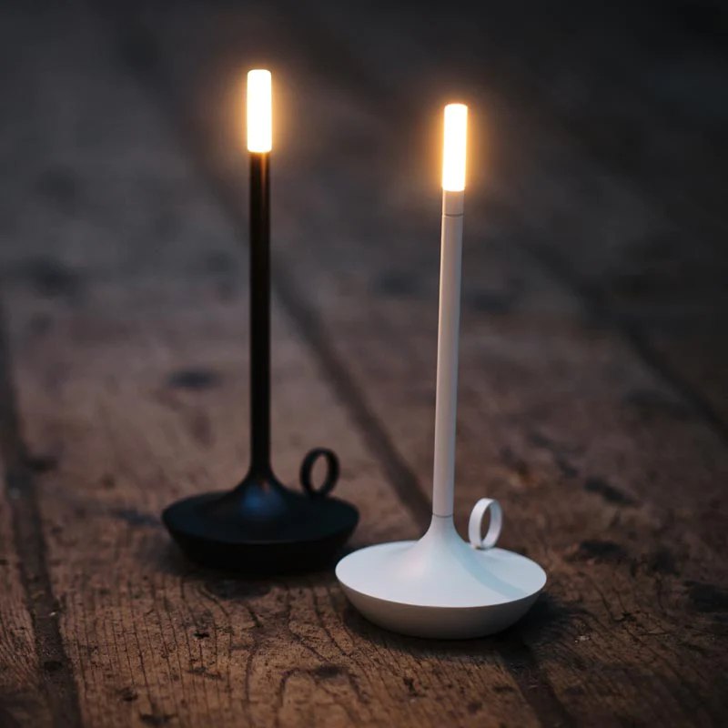 Dimbare LED Kaars met USB Oplaadbare Accu – Elegante Elektrische Kaars voor Sfeervolle Verlichting 3