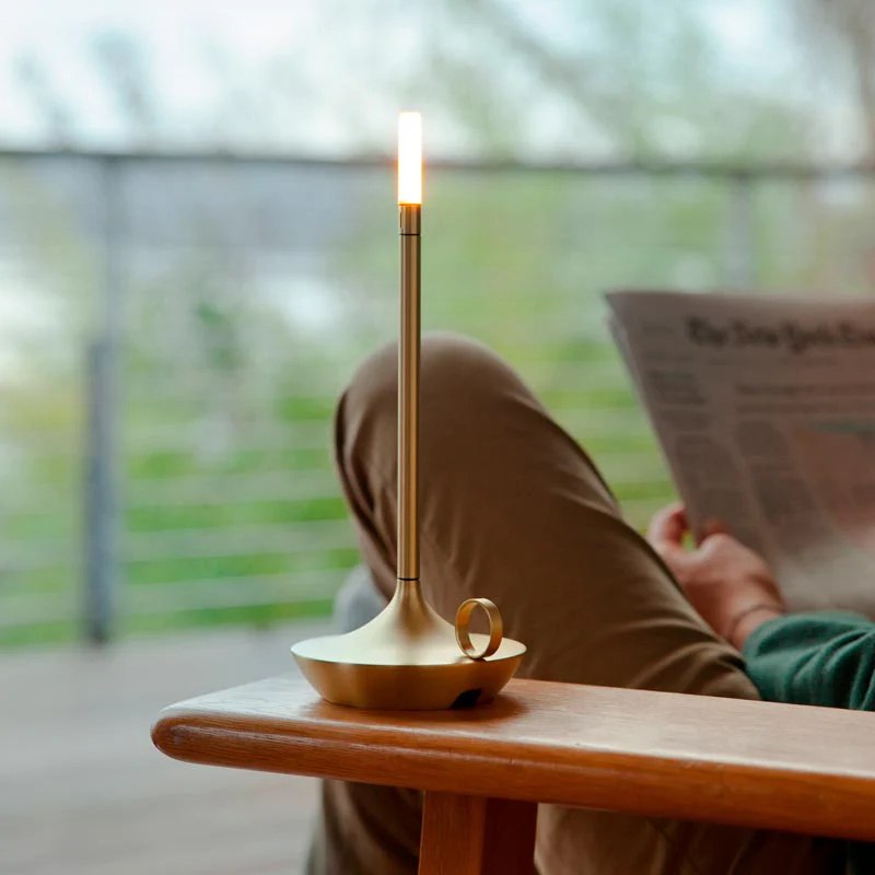 Dimbare LED Kaars met USB Oplaadbare Accu – Elegante Elektrische Kaars voor Sfeervolle Verlichting 4