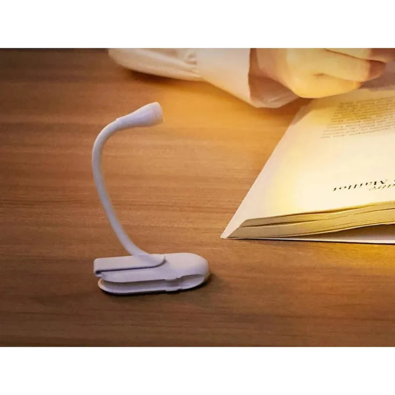 Draadloze Leeslamp met Klem en Flexibele 360° Verlichting - Ideaal voor Bed en Boek 3