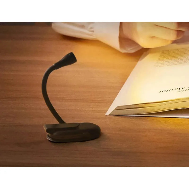 Draadloze Leeslamp met Klem en Flexibele 360° Verlichting - Ideaal voor Bed en Boek 5