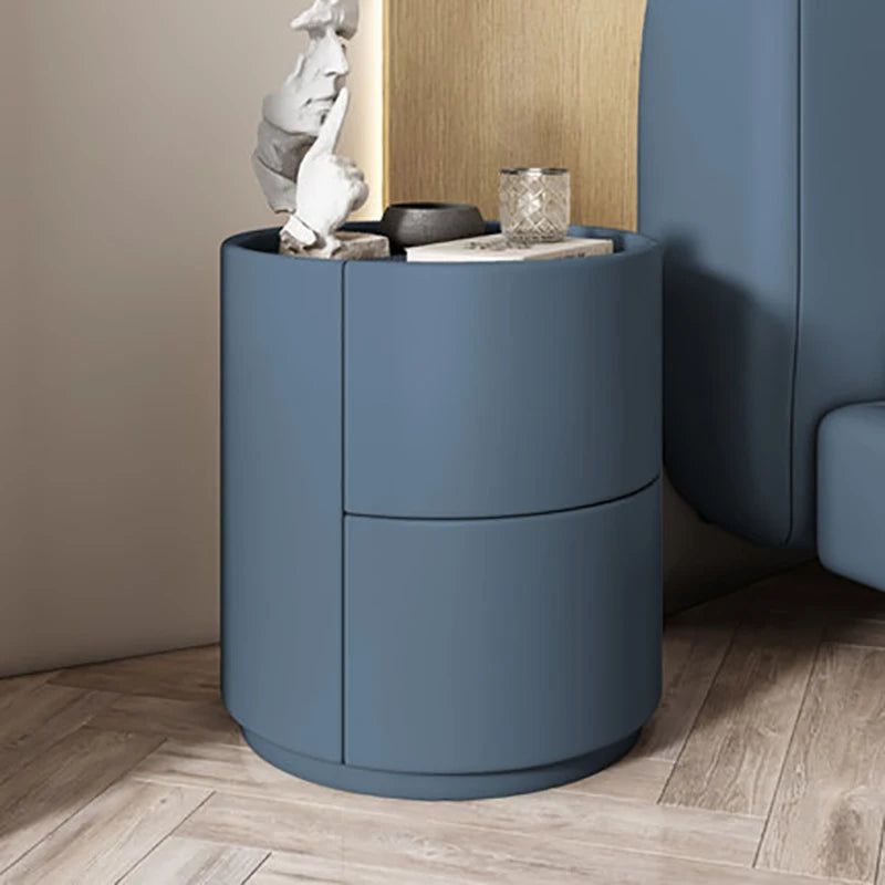 Elegant Nachtkastje Hout met 2 Lades – Nordic Design voor Slaapkamer Decoratie 10
