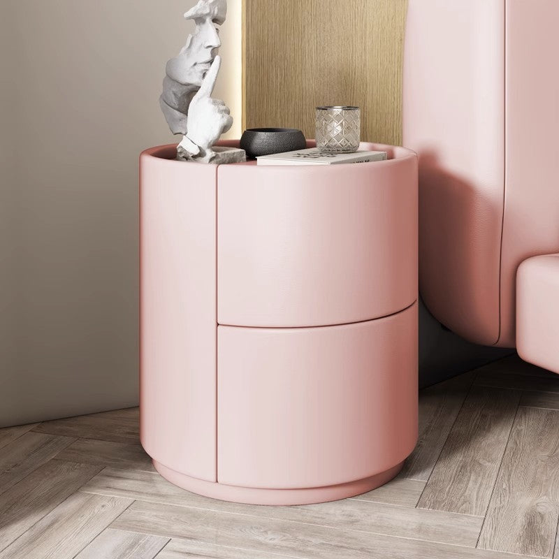Elegant Nachtkastje Hout met 2 Lades – Nordic Design voor Slaapkamer Decoratie 11