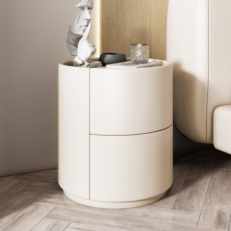 Elegant Nachtkastje Hout met 2 Lades – Nordic Design voor Slaapkamer Decoratie 4
