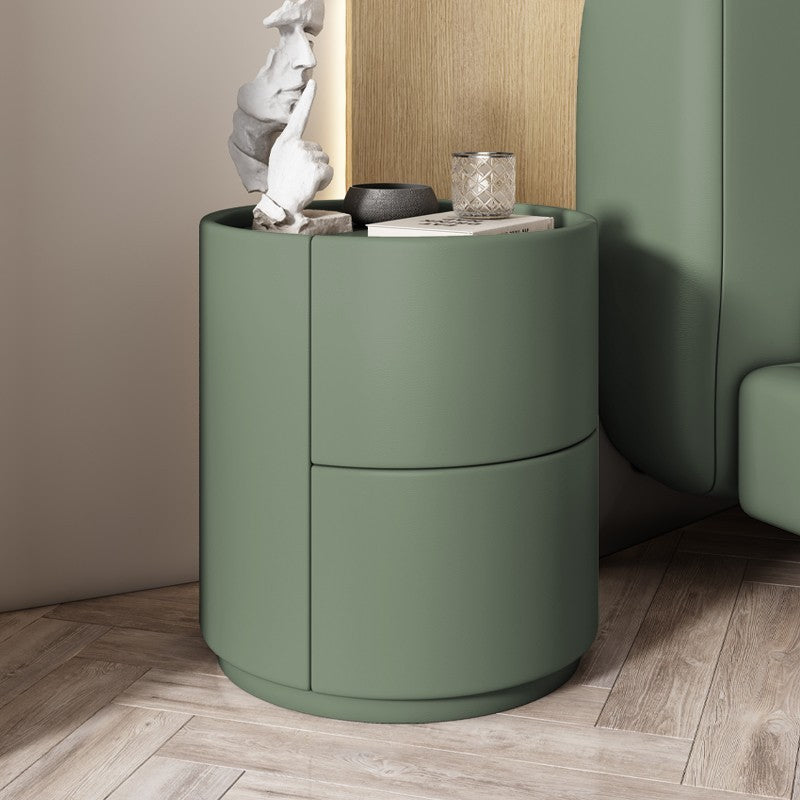 Elegant Nachtkastje Hout met 2 Lades – Nordic Design voor Slaapkamer Decoratie 9