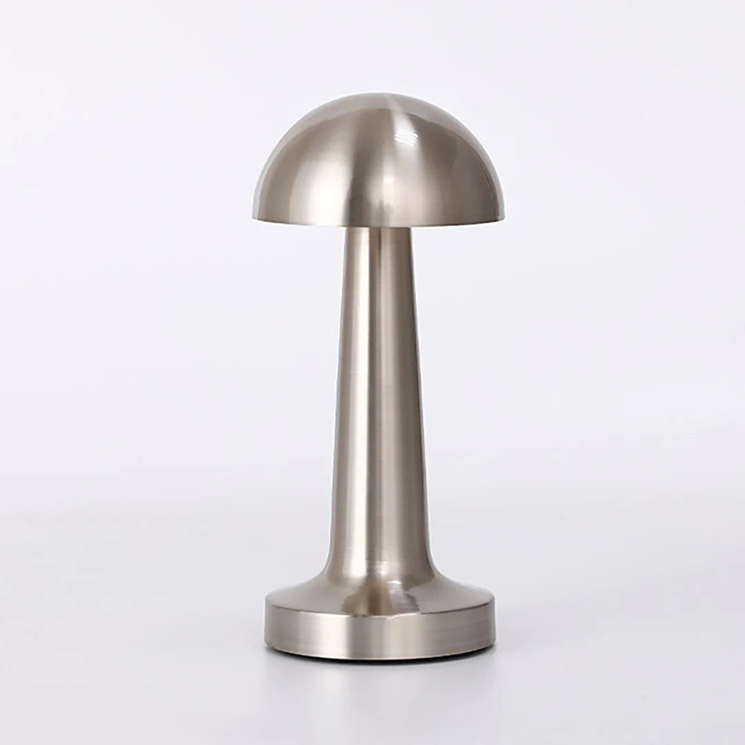 Elegante Gouden Oplaadbare Tafellamp - Draadloze Touch-Dimbare Lamp voor Sfeervolle Verlichting 1