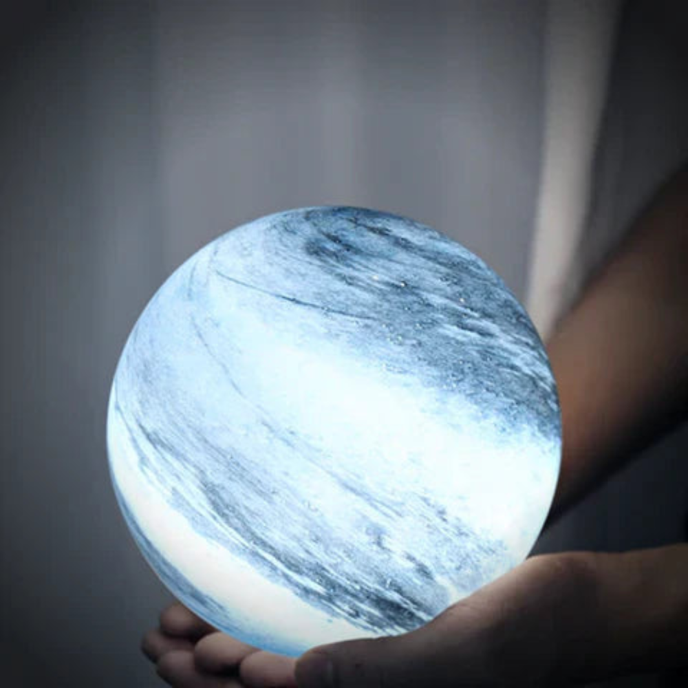 Elegante Maanlamp met Dimbare Kleuren en USB Oplaadfunctie voor Sfeervolle Verlichting 4