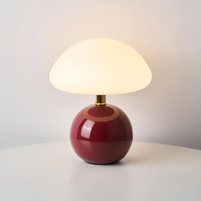 Franse Crème Paddenstoel Hanglamp – Elegante LED Verlichting voor Woonkamer en Slaapkamer 5