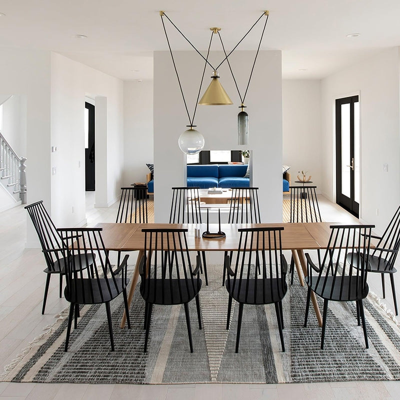 Industriele Eettafel Hanglamp met Geometrisch Design
