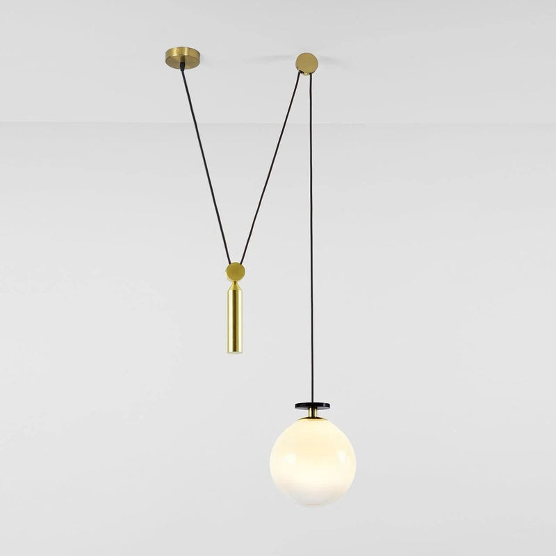Industriele Eettafel Hanglamp met Geometrisch Design B: 20cm x H 23cm
