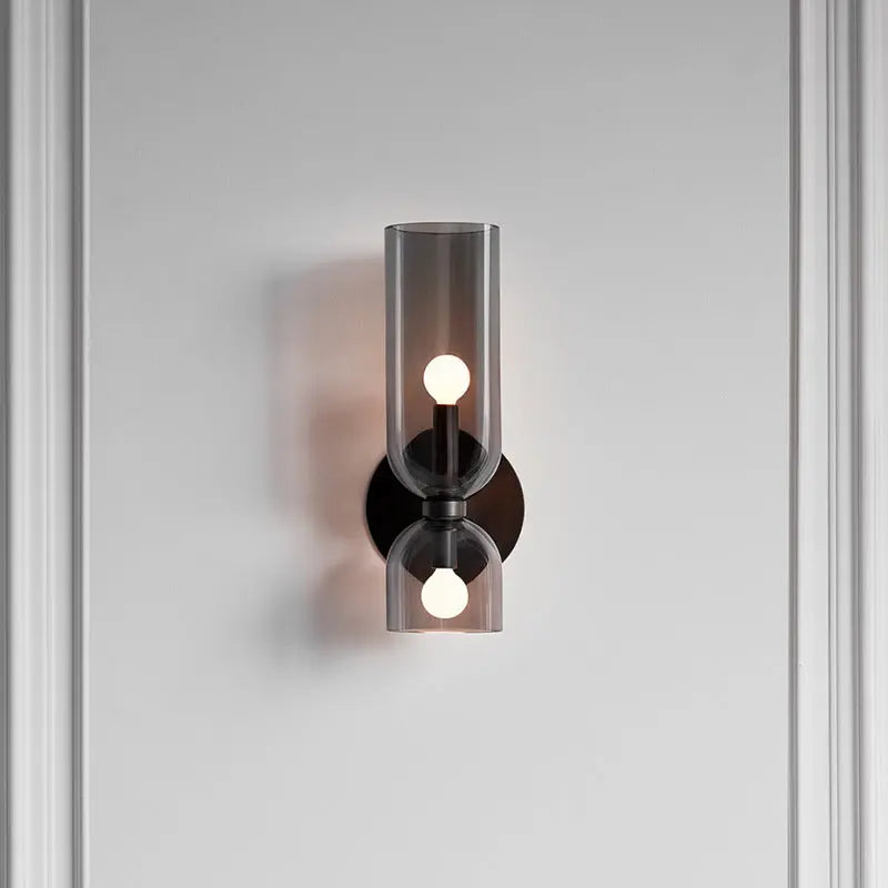 Glazen Wandlamp met Elegante Afwerking voor Slaapkamer en Woonkamer 2