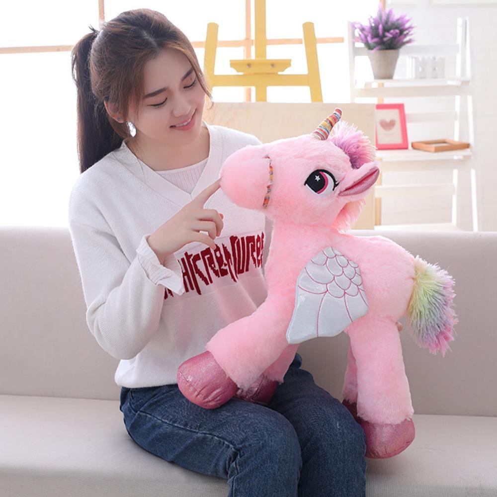Grote Pluche Eenhoorn Knuffel - Zacht Speelgoed voor Kinderen, Perfect Cadeau 5