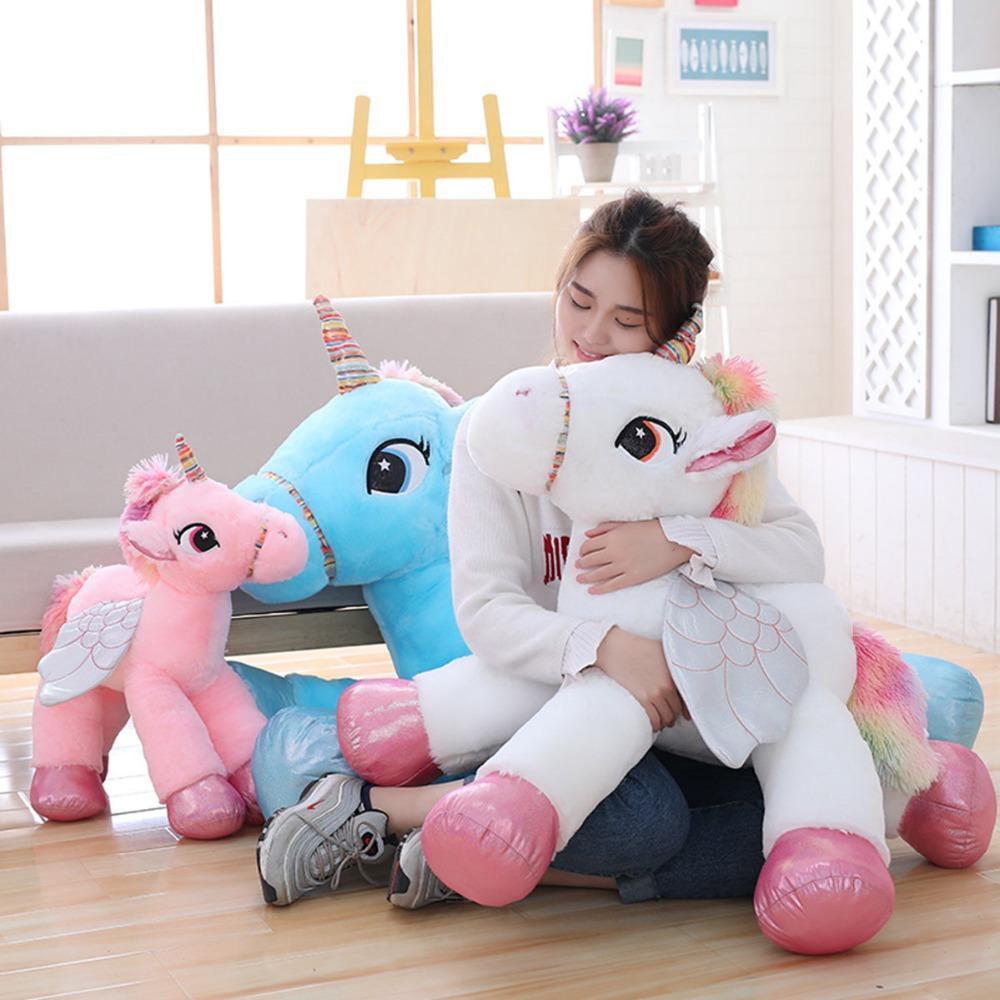 Grote Pluche Eenhoorn Knuffel - Zacht Speelgoed voor Kinderen, Perfect Cadeau 6