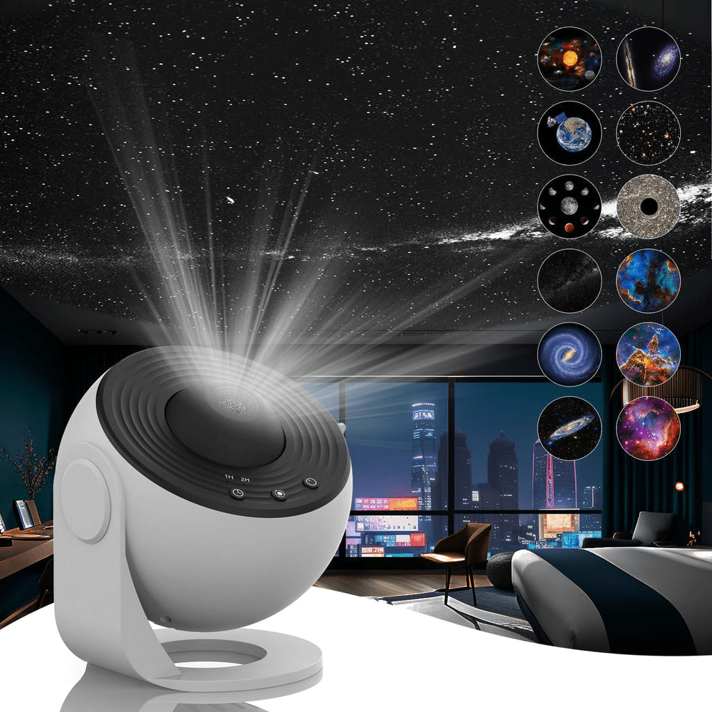 HD Sterrenhemelprojector met Timer en 13 Projectieschijven – Ideaal voor Kinderen en Ontspanning 1