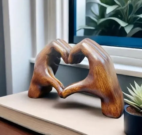 Handgemaakt Hart Ornament – WarmHeart Decoratief Symbool van Liefde voor Interieurdecoratie 3