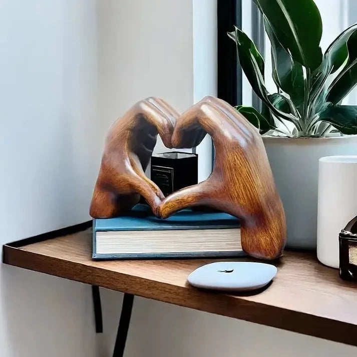 Handgemaakt Hart Ornament – WarmHeart Decoratief Symbool van Liefde voor Interieurdecoratie 4