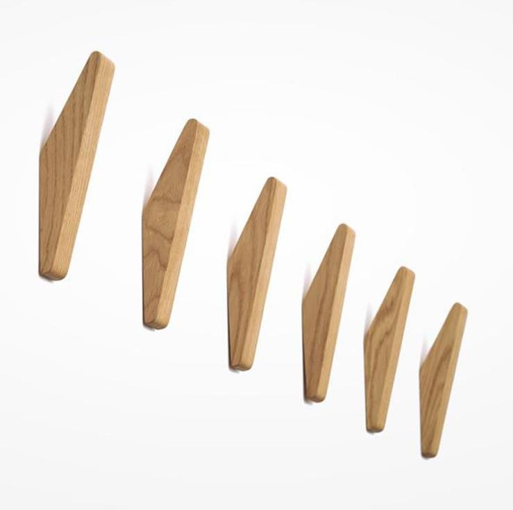 Handgemaakte Wandhaken van Eiken of Notenhout – Modern en Stijlvol 4