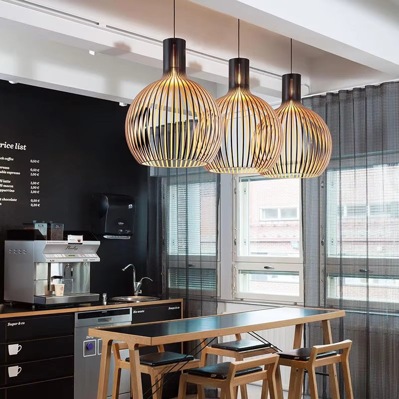 Handgeweven Bambus Hanglamp voor Woonkamer en Eetkamer - Natuurlijke Pendelleuchte met Moderne Afwerking 5
