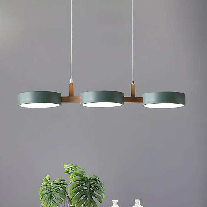 Hanglamp Eettafel met Cilindervorm en Houten Accenten voor Woonkamer 10